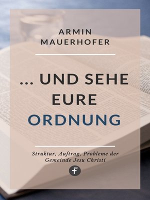 cover image of ... und sehe eure Ordnung